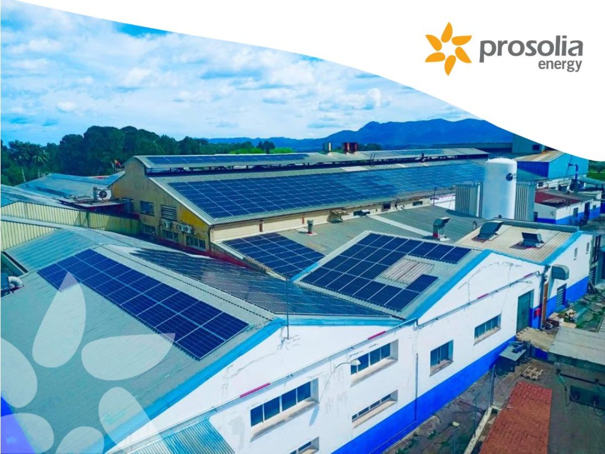 Prosolia Energy concluye una solución renovable de 1,1MW en España